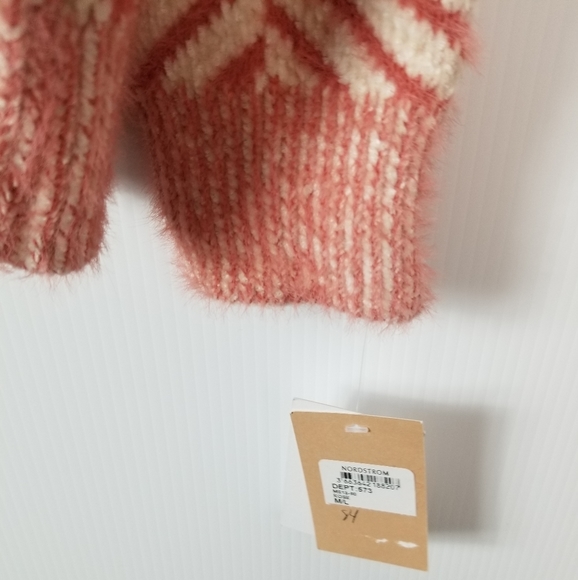 Frnch Chevron rose sweater - Picture 3 of 8